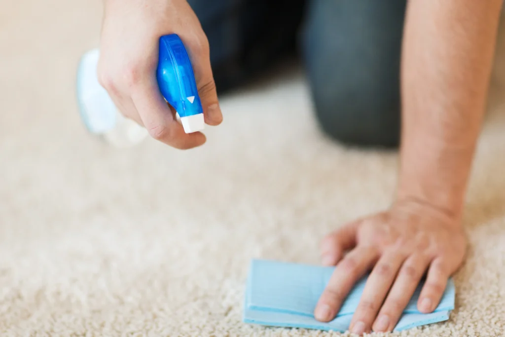 Fairview Heights, IL homeowners guide to cleaning pet urine stains off carpet